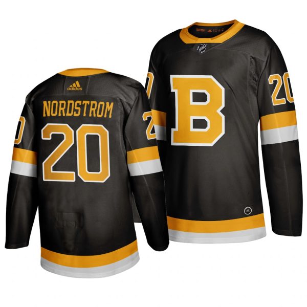 Alluring Adidas Boston Bruins #20 Joakim Nordstrom Black 2019 20 Authentic Third Stitched NHL Jersey as a prized hockey collectible