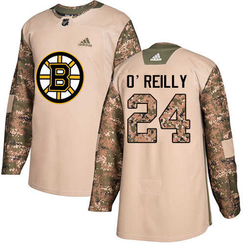 Magnificent Adidas Bruins #24 Terry O'Reilly Camo Authentic 2017 Veterans Day Youth Stitched NHL Jersey to back your beloved Sabres athletes