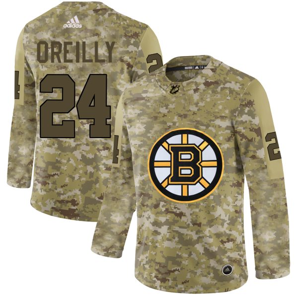 Glamorous Adidas Bruins #24 Terry O'Reilly Camo Authentic Stitched NHL Jersey to shine at the arena