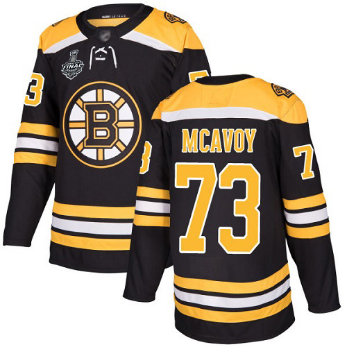 Charming Adidas Bruins #73 Charlie McAvoy Black Home Authentic Stanley Cup Final Bound Youth Stitched NHL Jersey for dedicated Sabres supporters