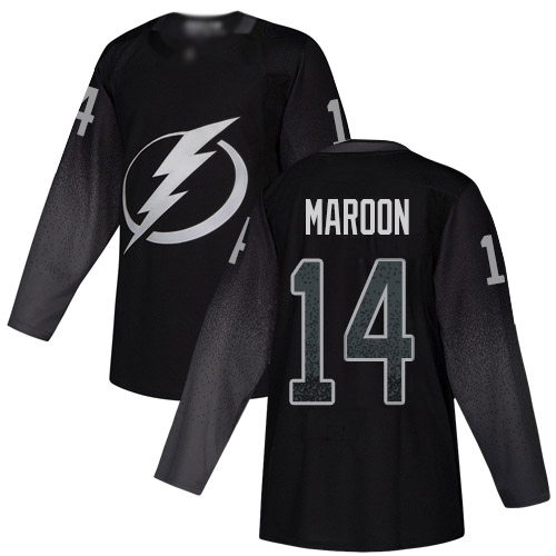 Magnificent Adidas Lightning #14 Pat Maroon Black Alternate Authentic Youth Stitched NHL Jersey for a thrilling hockey event