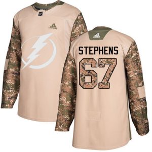 Superb Adidas Lightning #67 Mitchell Stephens Camo Authentic 2017 Veterans Day Youth Stitched NHL Jersey as a prized hockey collectible