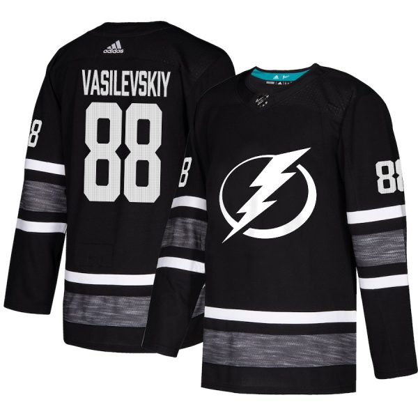 Alluring Adidas Lightning #88 Andrei Vasilevskiy Black Authentic 2019 All Star Stitched Youth NHL Jersey to augment your hockey keepsake collection