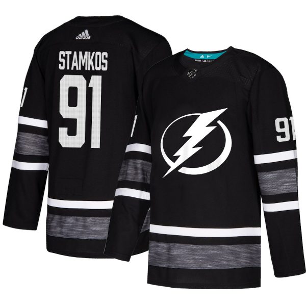 Superb Adidas Lightning #91 Steven Stamkos Black Authentic 2019 All Star Stitched NHL Jersey to back your beloved Sabres athletes