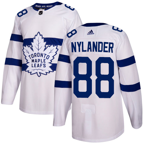 Elegant Adidas Maple Leafs #88 William Nylander White Authentic 2018 Stadium Series Stitched NHL Jersey to shine at the arena