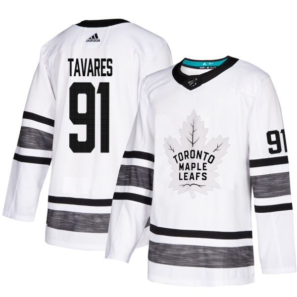 Elegant Adidas Maple Leafs #91 John Tavares White Authentic 2019 All Star Stitched Youth NHL Jersey for a memorable match day