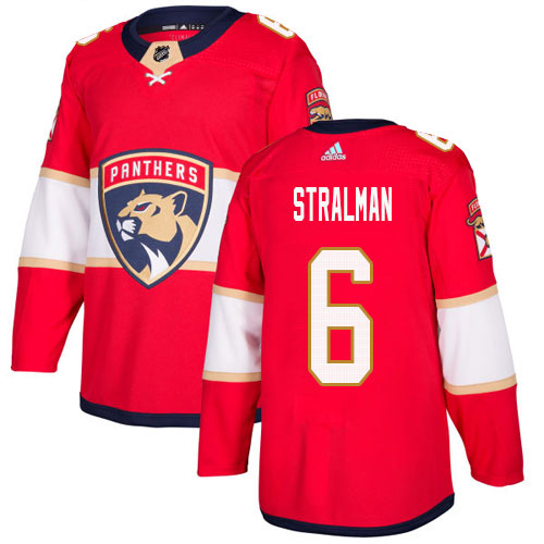 Glamorous Adidas Panthers #6 Anton Stralman Red Home Authentic Stitched Youth NHL Jersey for a thrilling hockey event