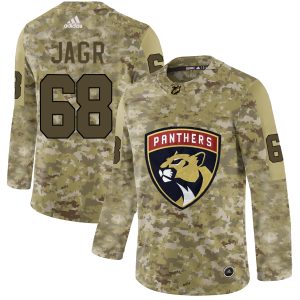 Glamorous Adidas Panthers #68 Jaromir Jagr Camo Authentic Stitched NHL Jersey for a memorable match day