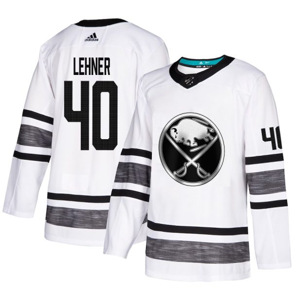 Exquisite Adidas Sabres #40 Robin Lehner White 2019 All Star Game Parley Authentic Stitched NHL Jersey to shine at the arena