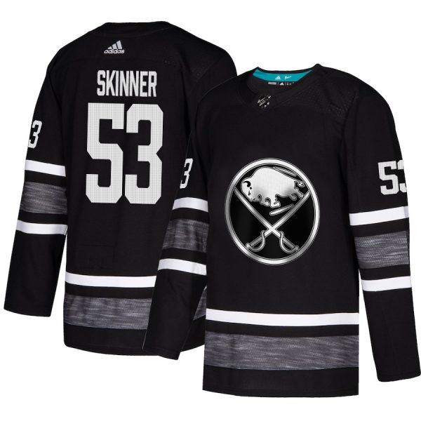 Magnificent Adidas Sabres #53 Jeff Skinner Black Authentic 2019 All Star Stitched NHL Jersey for a memorable match day
