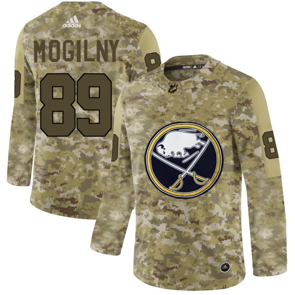 Stunning Adidas Sabres #89 Alexander Mogilny Camo Authentic Stitched NHL Jersey for a thrilling hockey event