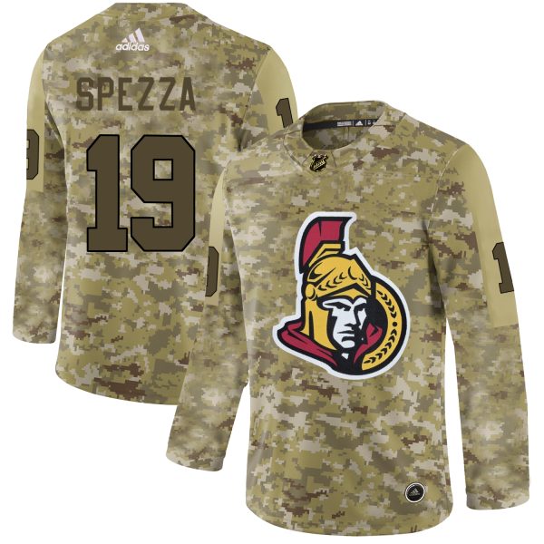 Elegant Adidas Senators #19 Jason Spezza Camo Authentic Stitched NHL Jersey for a thrilling hockey event