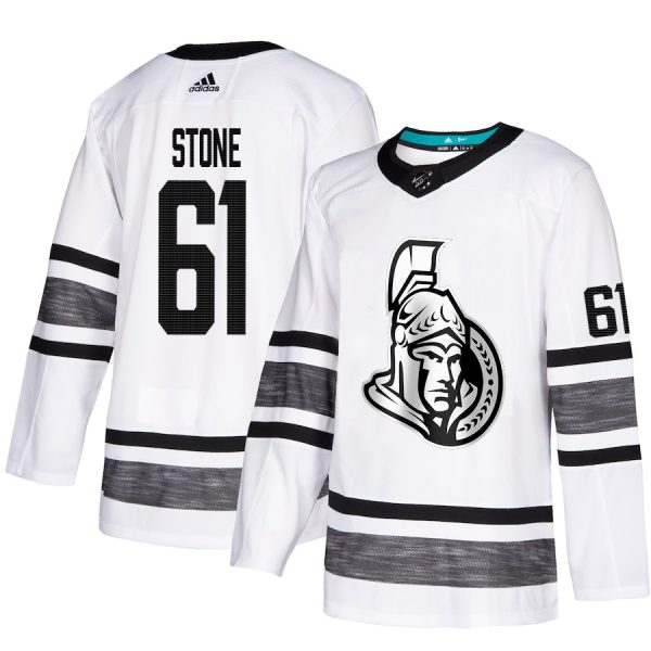 Superb Adidas Senators #61 Mark Stone White 2019 All Star Game Parley Authentic Stitched NHL Jersey to back your beloved Sabres athletes