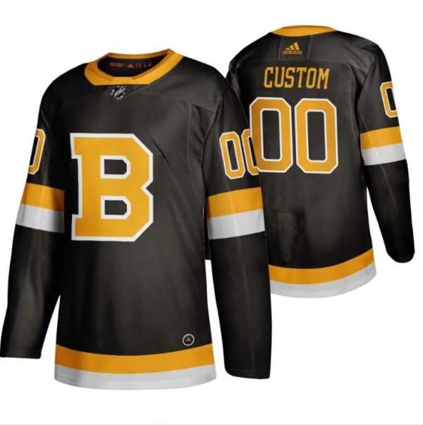 Glamorous Boston Bruins Custom Black 2019 20 Third Stitched NHL Jersey for dedicated Sabres supporters