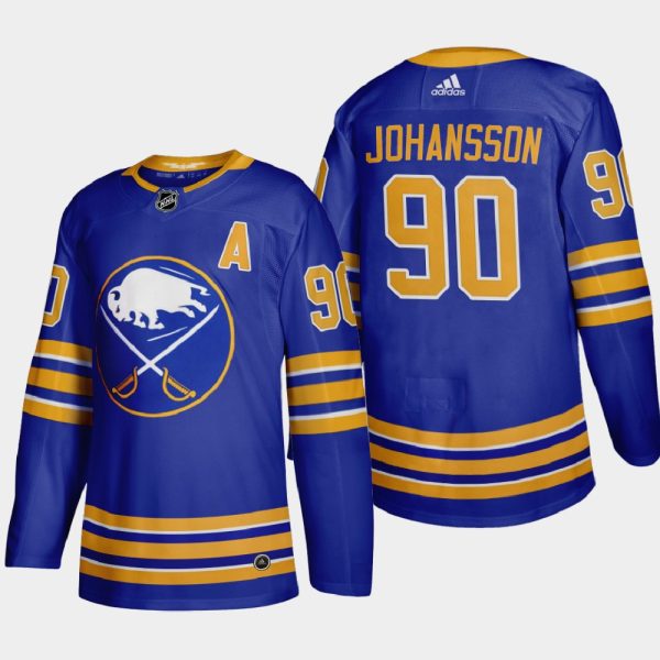 Stunning Buffalo Sabres #90 Marcus Johansson Men's Adidas 2020 21 Home Authentic Player Stitched NHL Jersey Royal Blue to exhibit your team allegiance