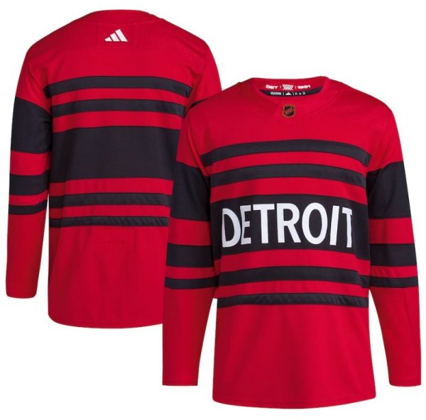 Alluring Detroit Red Wings Blank Men's adidas Reverse Retro 2.0 Authentic Player Jersey Red for a thrilling hockey event