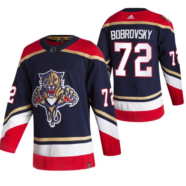 Magnificent Florida Panthers #72 Sergei Bobrovsky Black Men's Adidas 2020 21 Reverse Retro Alternate NHL Jersey to shine at the arena