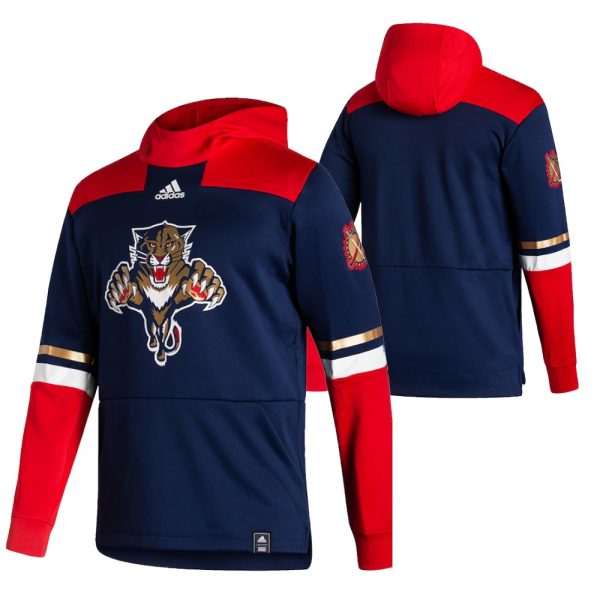 Superb Florida Panthers Blank Adidas Reverse Retro Pullover Hoodie Navy to shine at the arena
