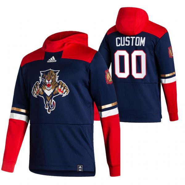 Magnificent Florida Panthers Custom Adidas Reverse Retro Pullover Hoodie Navy for genuine hockey aficionados
