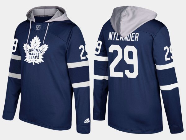 Elegant Maple Leafs #29 William Nylander Royal Name And Number Hoodie for a thrilling hockey event