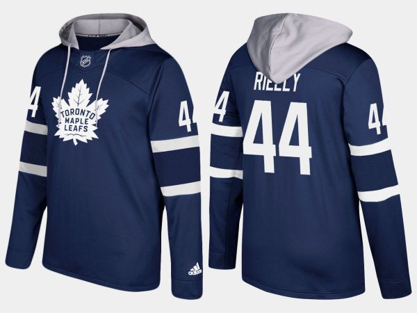 Superb Maple Leafs #44 Morgan Rielly Royal Name And Number Hoodie to back your beloved Sabres athletes