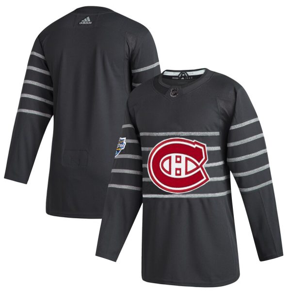 Exquisite Men's Montreal Canadiens Adidas Gray 2020 NHL All Star Game Authentic Jersey for premium game day attire