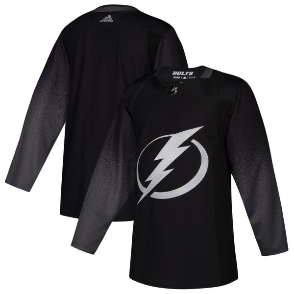 Captivating Tampa Bay Lightning adidas Alternate Authentic Jersey Black as a prized hockey collectible