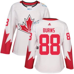 Deluxe Team Canada #88 Brent Burns White 2016 World Cup Women's Stitched NHL Jersey for premium game   day attire
