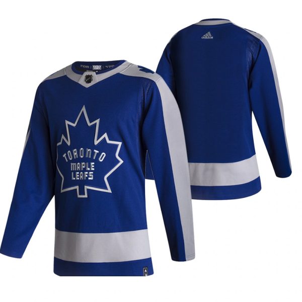 Deluxe Toronto Maple Leafs Blank Blue Men's Adidas 2020 21 Reverse Retro Alternate NHL Jersey for dedicated Sabres supporters