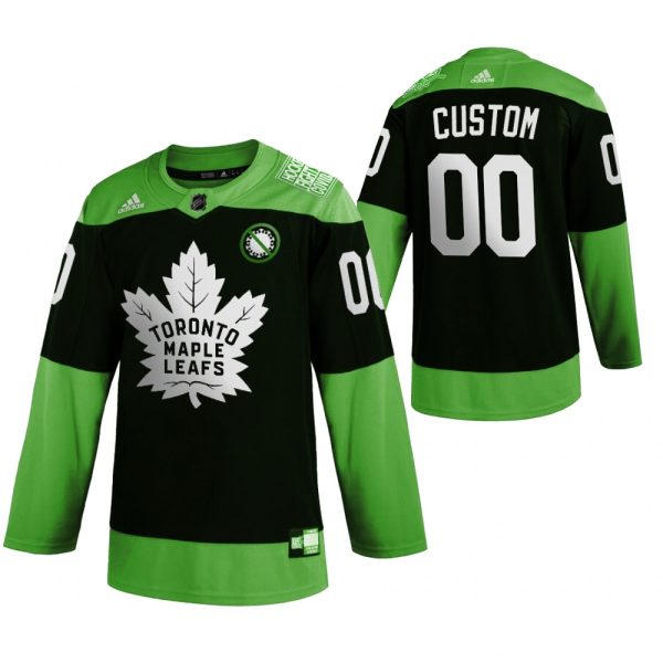 Charming Toronto Maple Leafs Custom Men's Adidas Green Hockey Fight nCoV Limited NHL Jersey for dedicated Sabres supporters