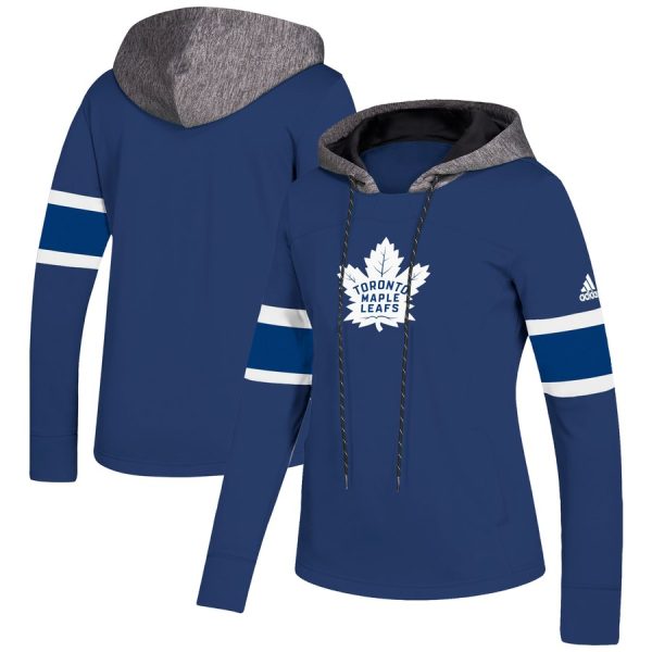 Deluxe Toronto Maple Leafs adidas Women's Crewdie Pullover Hoodie Blue to back your beloved Sabres athletes