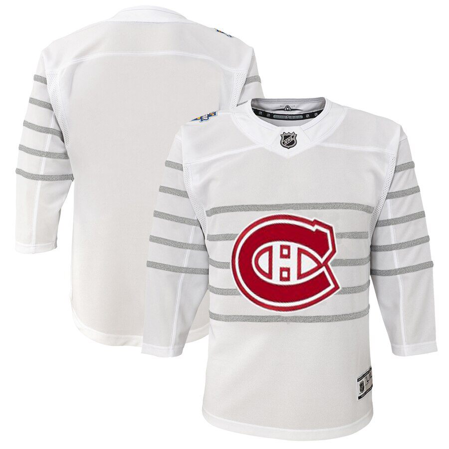 Exquisite Youth Montreal Canadiens White 2020 NHL All Star Game Premier Jersey to exhibit your team allegiance