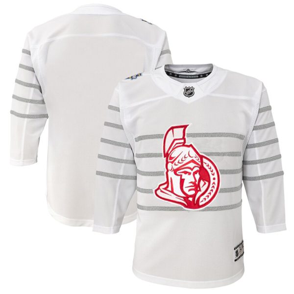 Charming Youth Ottawa Senators White 2020 NHL All Star Game Premier Jersey to back your beloved Sabres athletes
